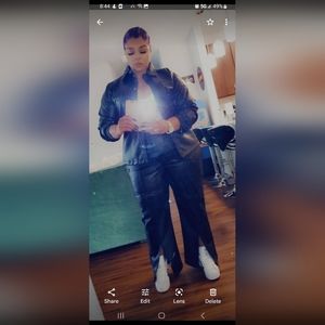 Adidas Leather Track Suit